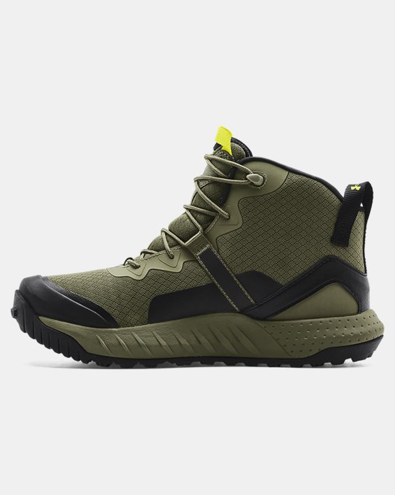 Men's UA Micro G® Valsetz Mid Tactical Boots, Green, pdpMainDesktop image number 1